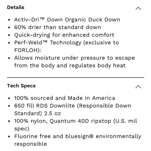 Forloh Women’s Thermoneutral Down Vest size M - Picture 6 of 15